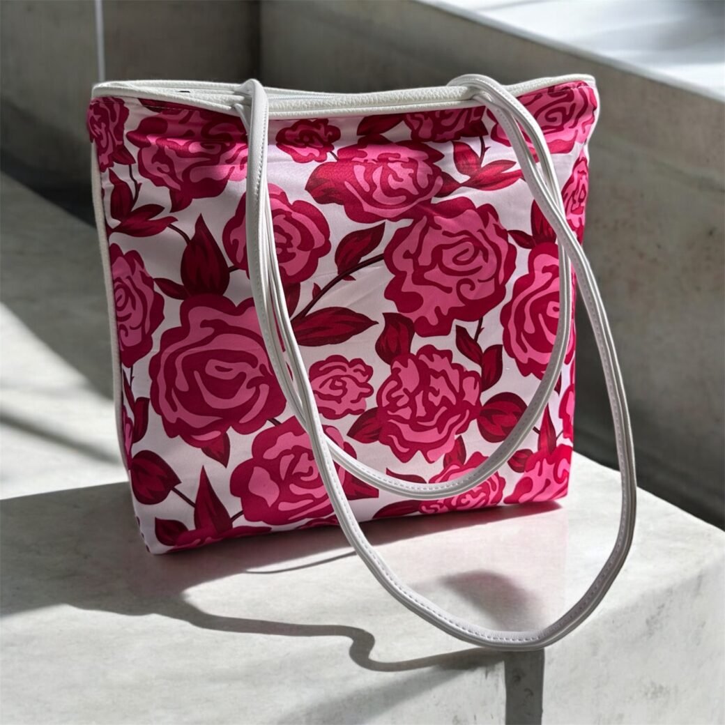Pink Roses Bii Bag - Image 3